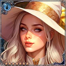 Winter Wizardess Memoria art