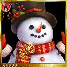Warm Snowman art