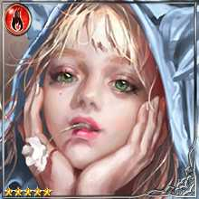 [Silvery] Curious White-Hooded Girl art