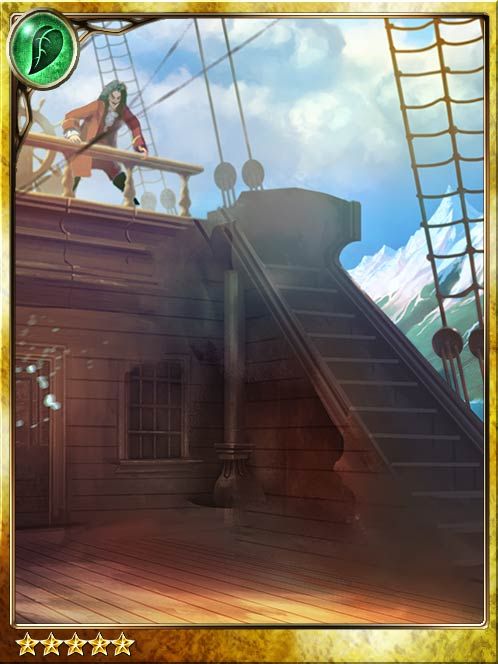 Rejuvenated Hook and Pirate Ship art