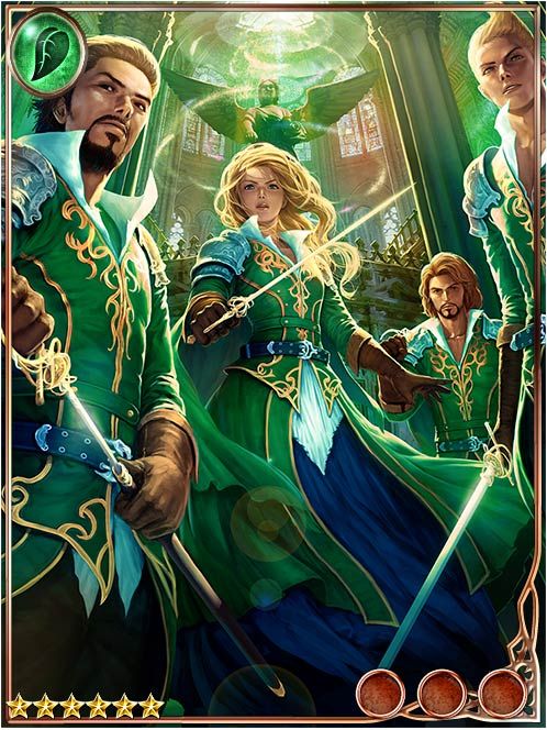 [Unit] Altruistic Jade Musketeers art