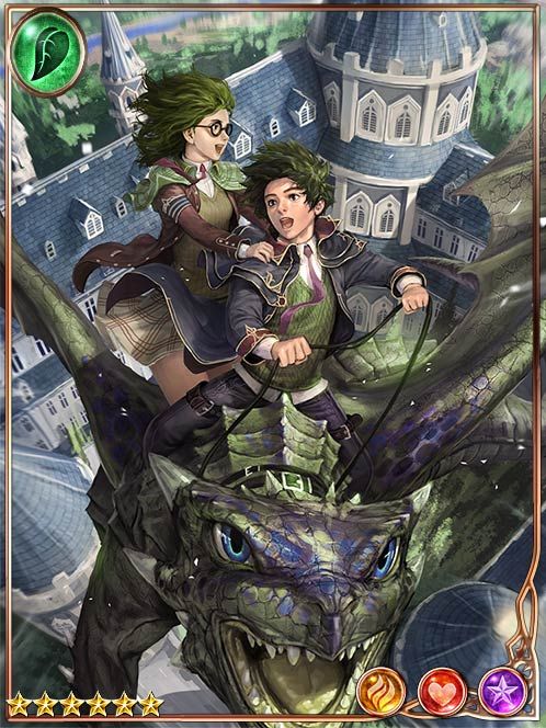 [Shine] Dragon of Viridian Memories art