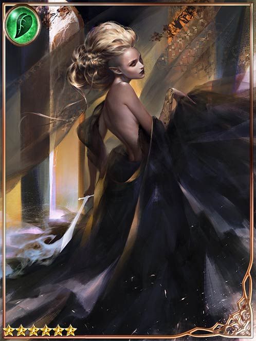 [Flaring] Odile, Shadow Swan art