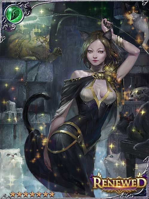 [Mistaken Effort] Inia, Feline Mage art