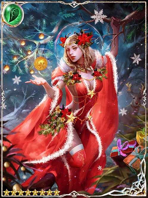 [Red Trim] Freia, Snowing Blessings art