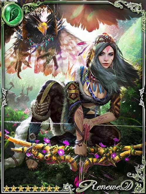 [Barbed Gaze] Ridge Huntress Keshue art