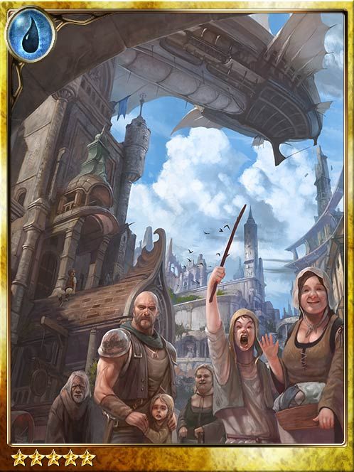 [Support] Warm-hearted Townsfolk art