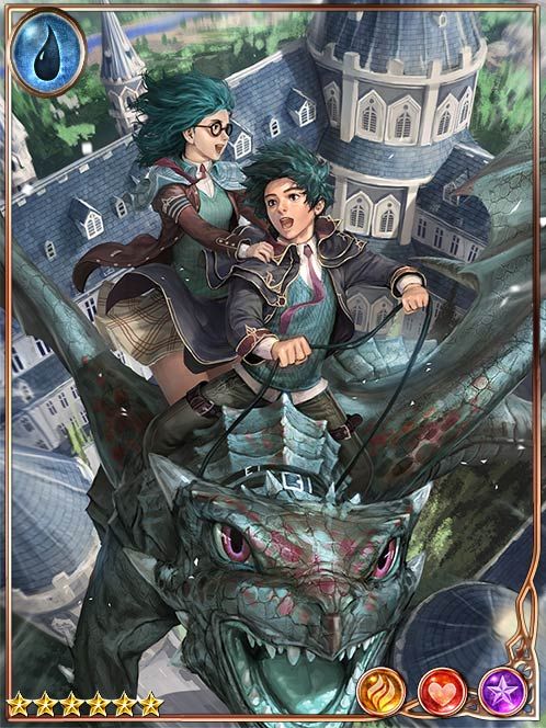 [Shine] Dragon of Cerulean Memories art