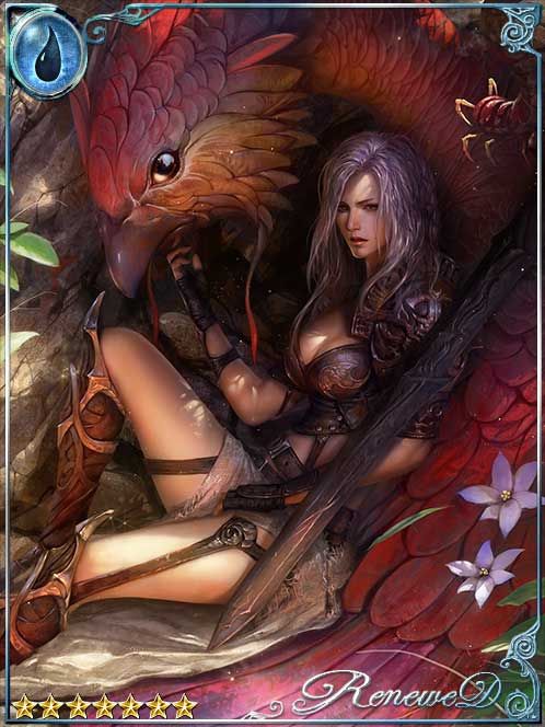 [Low Population] Bird Rider Rowena art