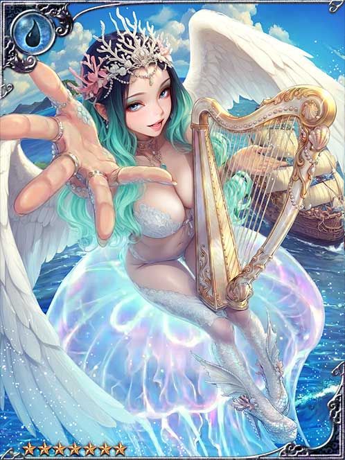 Mermaid Siren Lenavin art