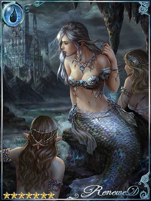 [Idle Froth] Arona, Timid Merbeauty art