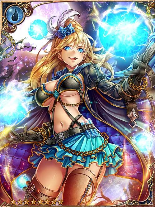 [Skyblue Magic] Spellcaster Harrise art