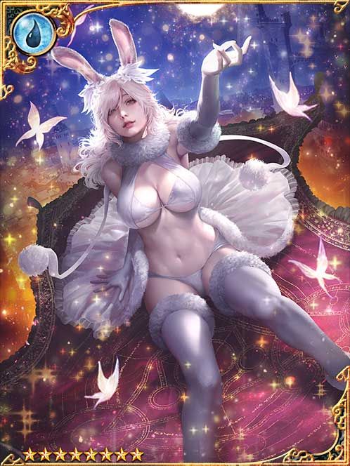 [Serene Vista] Starlit White Rabbit art