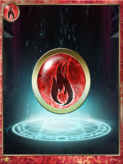 Menacing Fire Crest art