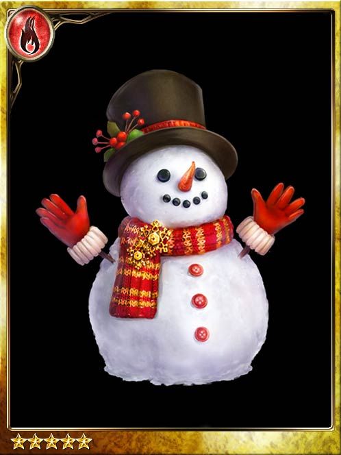 Warm Snowman art