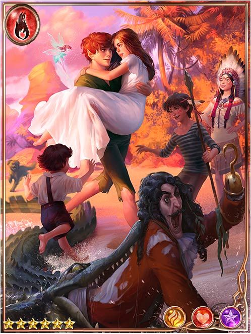 [Save] Red Sparkling Neverland Gift art