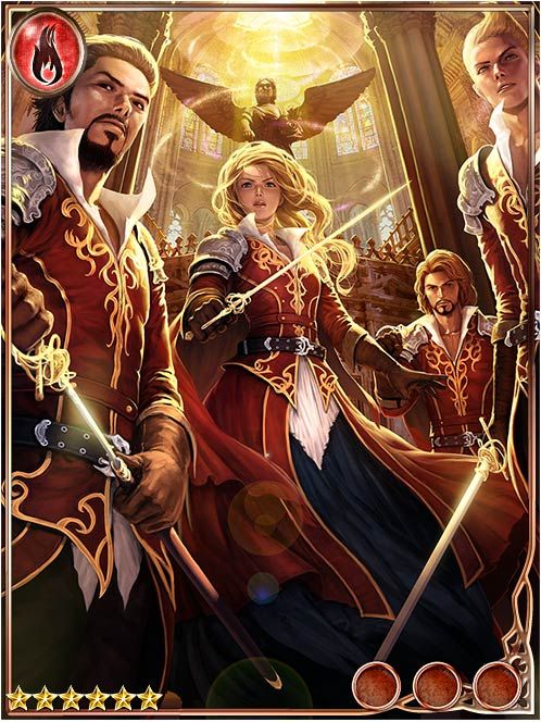 [Unit] Altruistic Rose Musketeers art