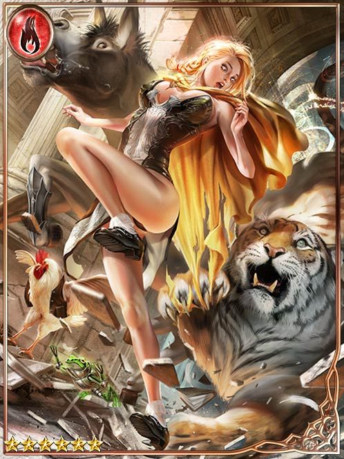 [Scampering] Runia, Beast Devotee art