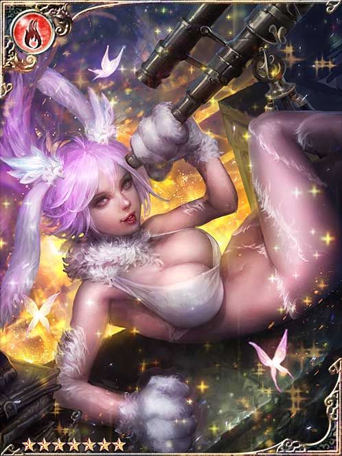 [Missing Shine] Gazing White Rabbit art