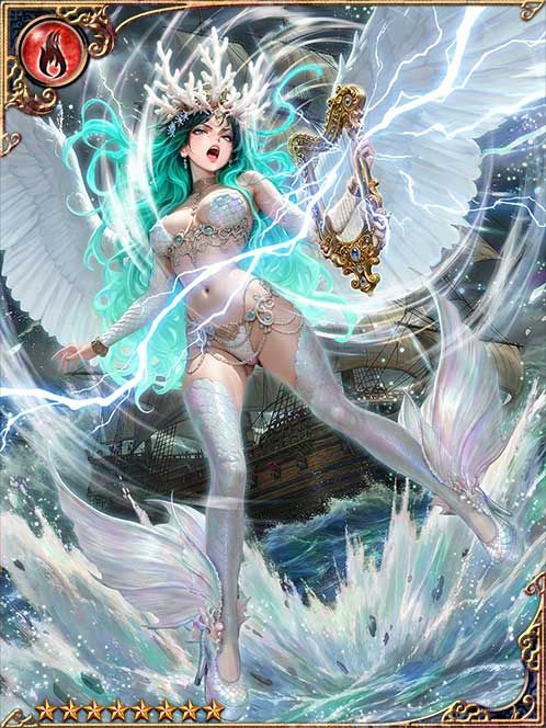 [Vexed Tides] Mermaid Siren Lenavin art