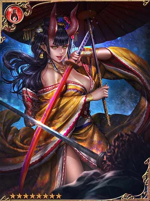 [Crimson Rain] Wagasa Maiden Mizuki art