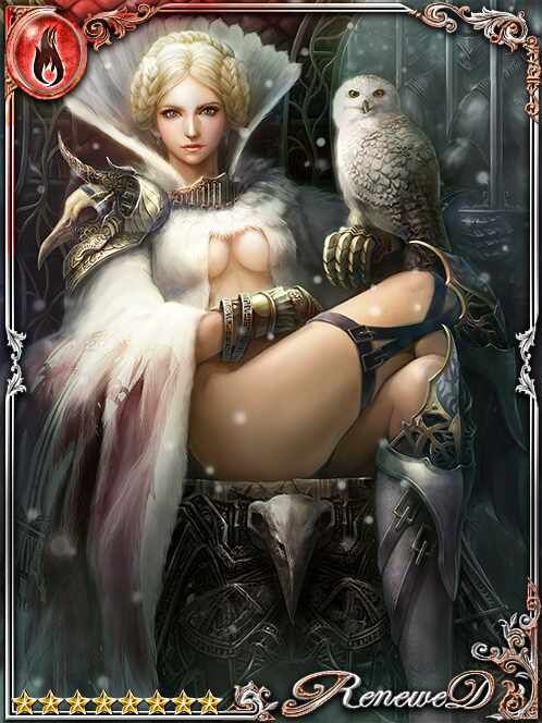 [Evocation] Groa, Ice Archive Witch art