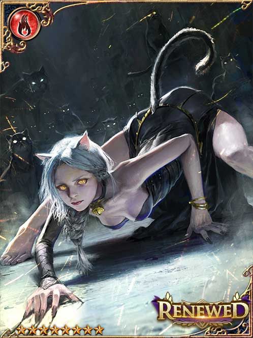 [Poised Haunches] Inia, Feline Mage art