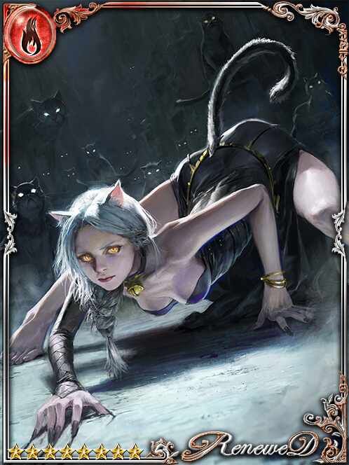 [Candescent Eyes] Inia, Feline Mage art