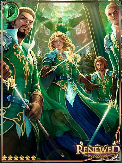 [Band] Altruistic Jade Musketeers art