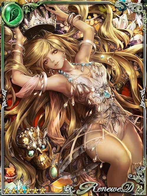 [Jeweled Bed] Wealth Goddess Morega art