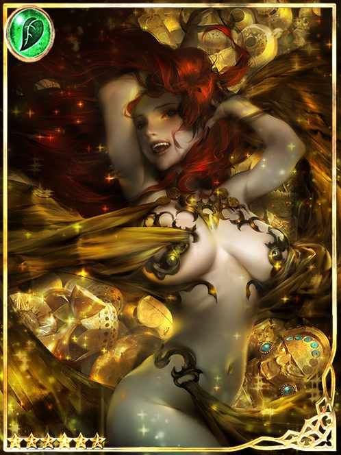 [Gilded Abyss] Golden Witch Lunacia art