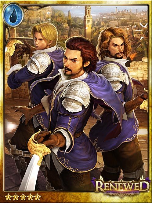 [Report] Assembled Three Musketeers art