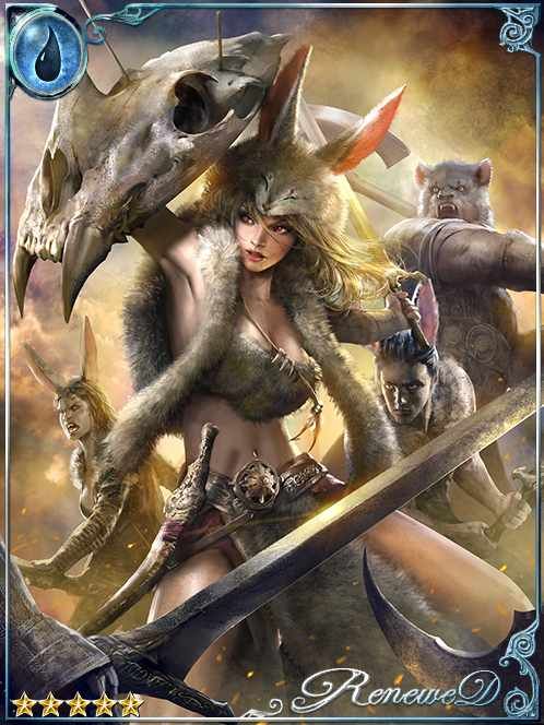 [Represent] Rhona, Lapine Warrior art