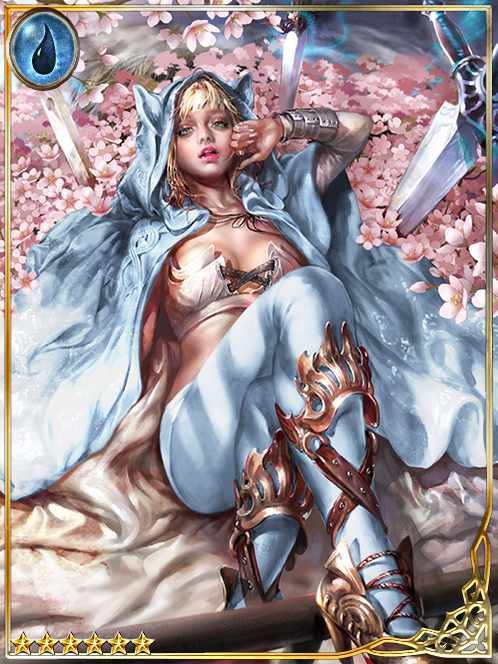 [Startle] Curious White-Hooded Girl art