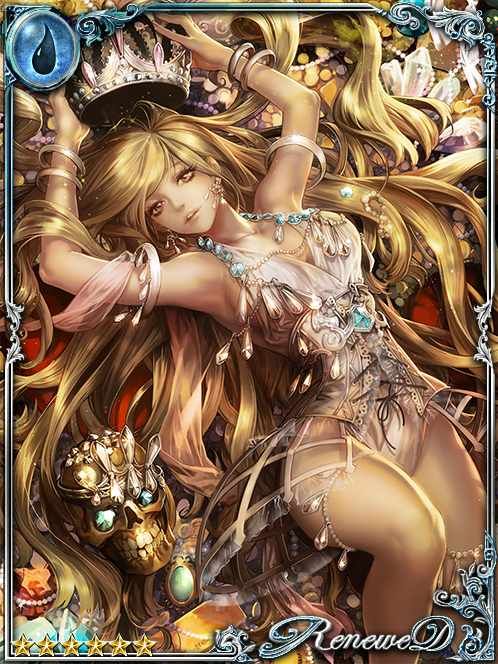 [Silvery Bed] Wealth Goddess Morega art