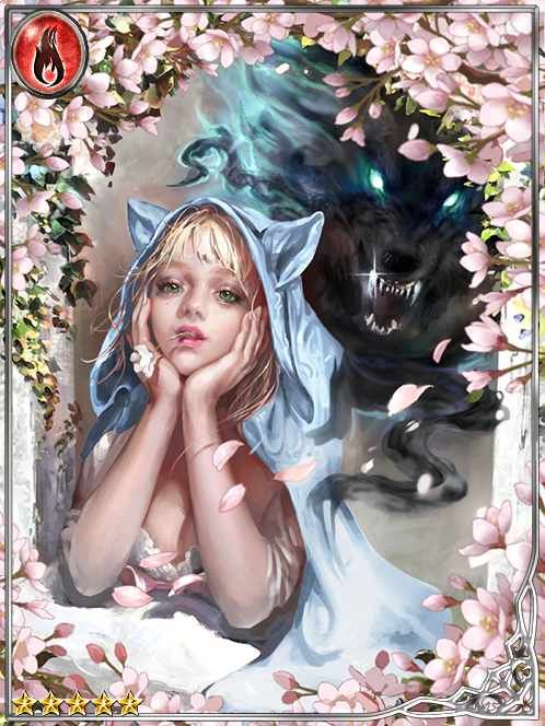 [Silvery] Curious White-Hooded Girl art