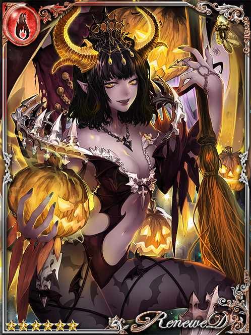 [Funnel] Hel, Jack-o'-Lantern Queen art