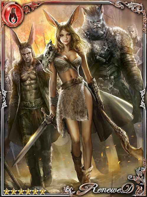 [Galvanizing] Rhona, Lapine Warrior art