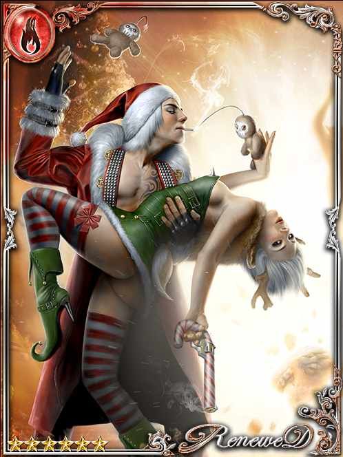 [Hot Date] Dancing Santa Gangster art