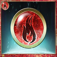 Menacing Fire Crest art